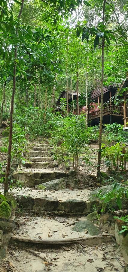 Sambath Sakseth Bungalow Kaoh Touch エクステリア 写真